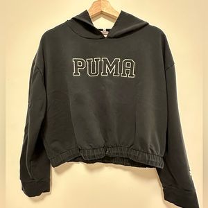 Cropped puma sweater